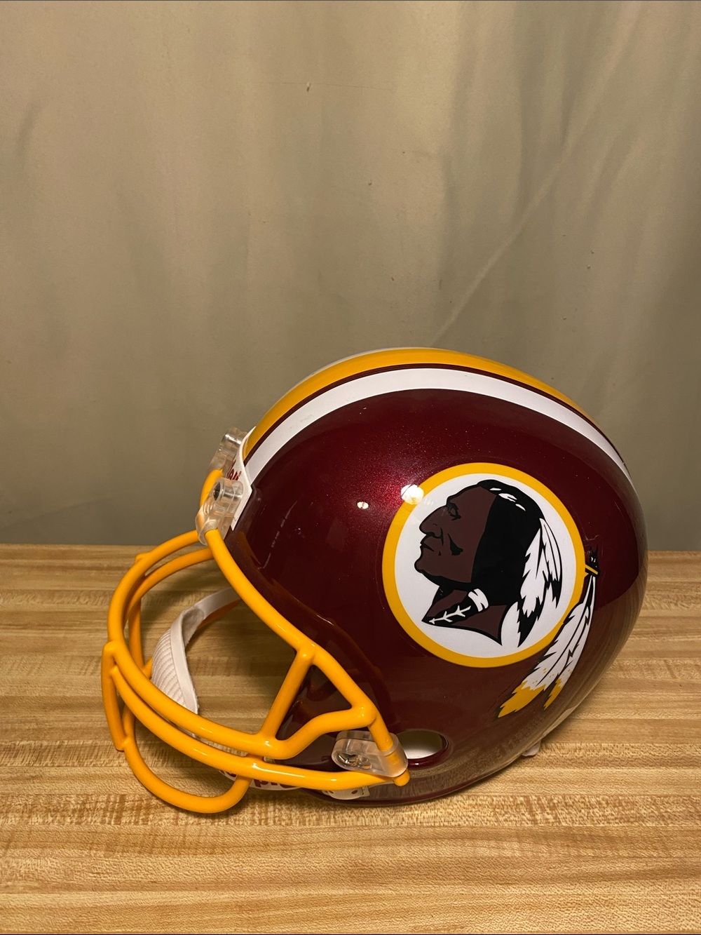 Washington Redskins Riddell Collectible,Display Full Size Football Helmet - Picture 5 of 8